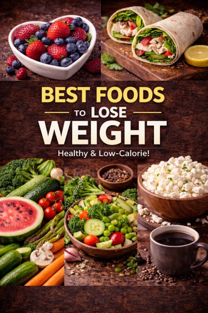 Top 10 best foods to lose weight