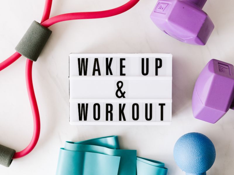 wake up and workout