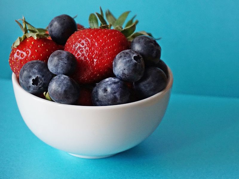 Strawberries & Blueberries